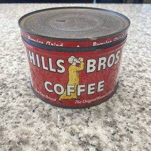 Vintage Hills Bros Coffee Tin